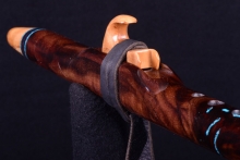 Claro Walnut Native American Flute, Minor, High E-5, #H37L